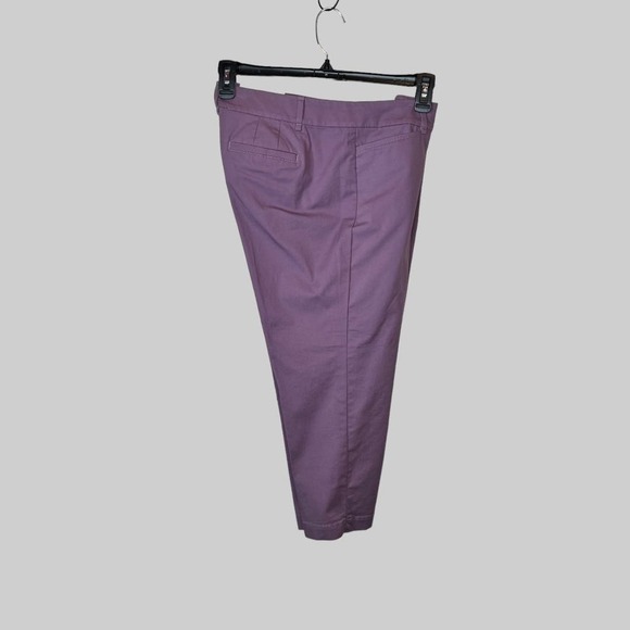 LOFT Original Crop Pants in Lavender Size 10 Petite - Picture 2 of 9